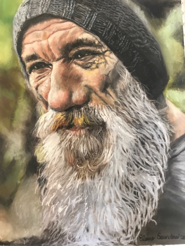 Old man -w/ beard 12x16
Original $350